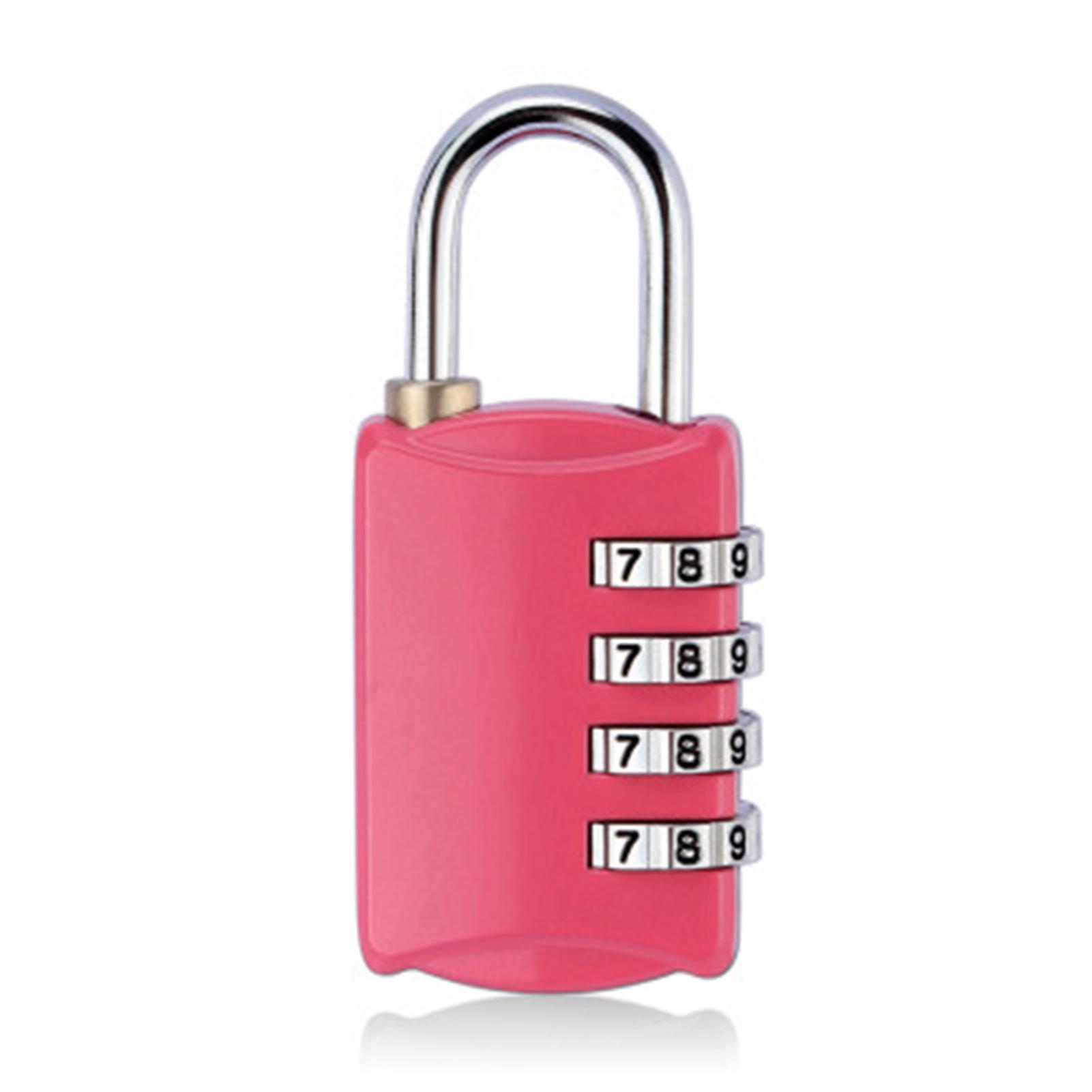 

Кодовый замок из цинкового сплава Keep Security Combination Padlock для чемоданов, картотек, шкафов, серебро розы красного