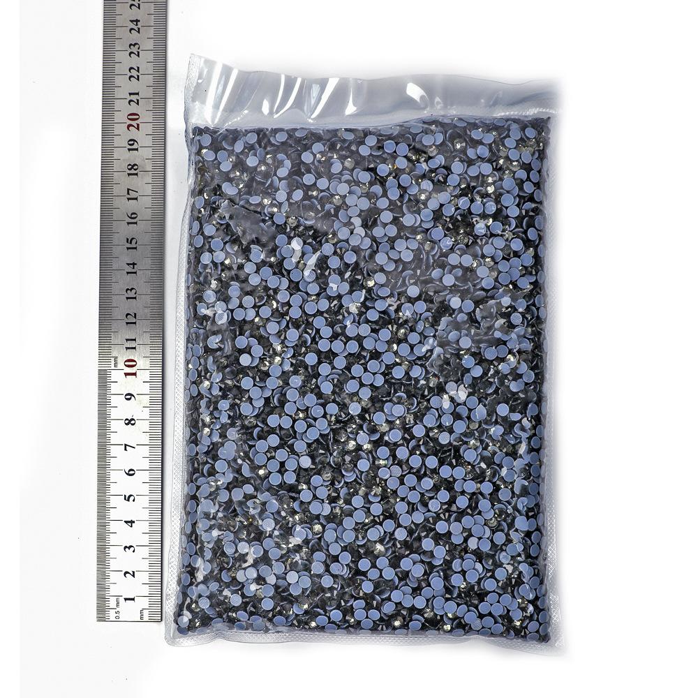 Weichen Imitation Austrian Hot Diamond Big Bag, Grid Glue Glass Rhinestone Hot Melt Glue Bottom Drill Clothing Accessories