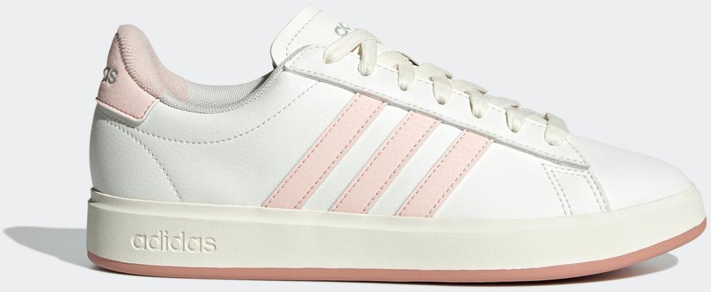 Кроссовки Adidas Grand Court 2.0 Women core white/wonder quartz/linen green met