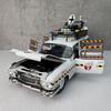 Original factory 1:18 movie Ghostbusters modified version Miller simulation alloy car model