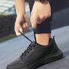 Casual Running Shoes Low-top Leather Large Size Sports Shoes Hiking Jogging Shoes