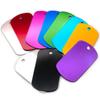 20Pcs Dog Tag Military Custom Pet ID Tags For Men Pendant Number Personalized Engraved Name Necklace Collar Accessories