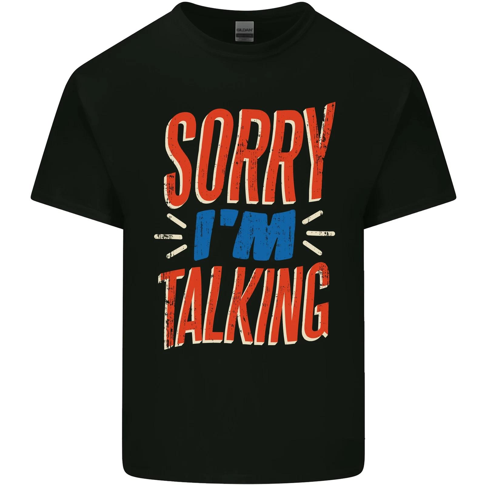 Im Talking Funny Sarcasm Sarcastic Slogan Kids T-Shirt Childrens XL