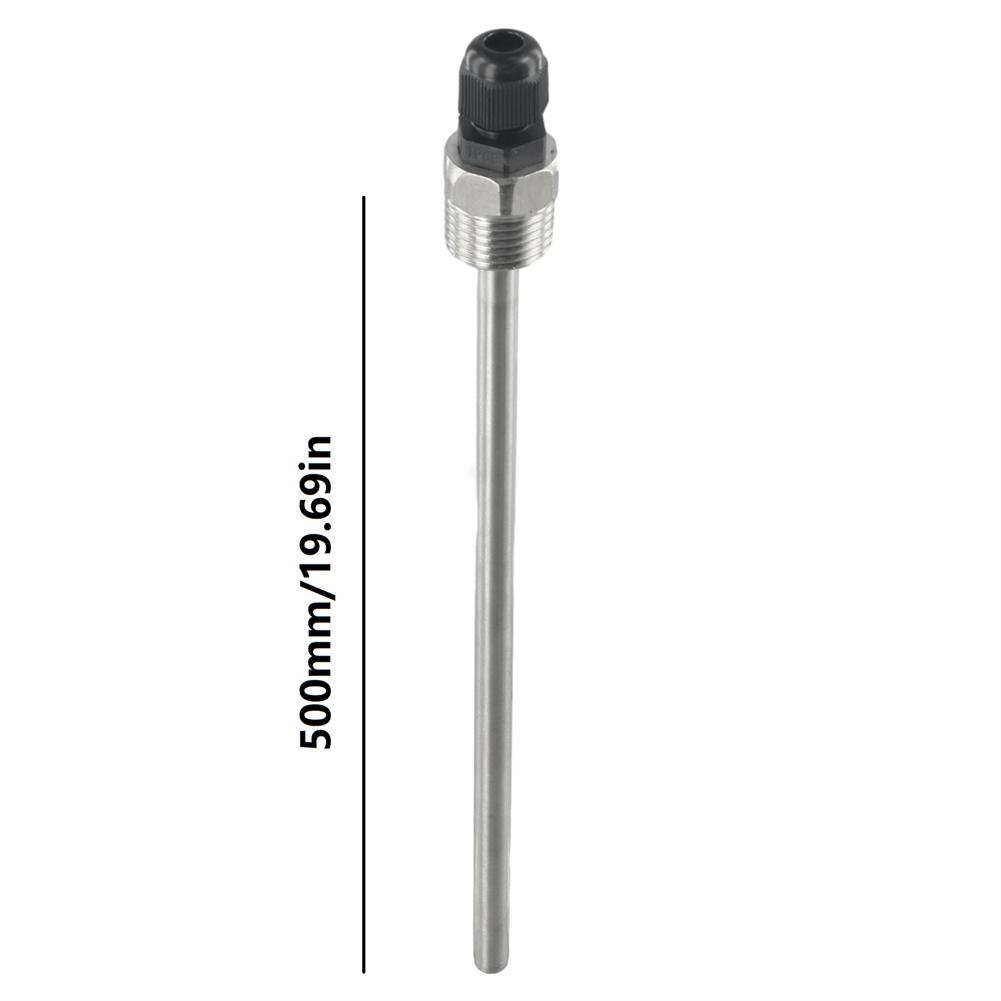 Thermowell Thermowell 304 Stainless Steel G12 Thread for Temperature Sensor Multiple Lengths 30mm 50mm 100mm 150mm 200mm