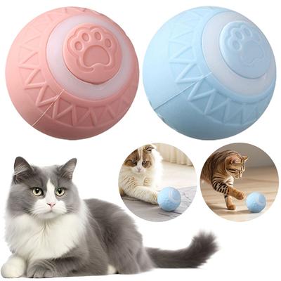Bola Interativa para Gato Bola Auto Rotativa Brinquedo de Bola Interativo para Gato Acessórios de Jogo para Gato