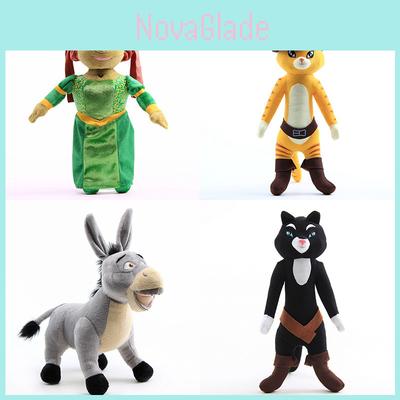 Morbido e Adorabile Peluche Mostro Shrek da 35 cm per Decorazione della Stanza