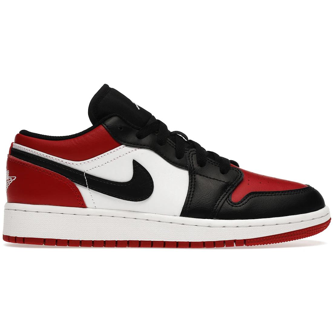 

Sneaker Jordan 1 Low Bred Toe (GS)(553560-612) 36