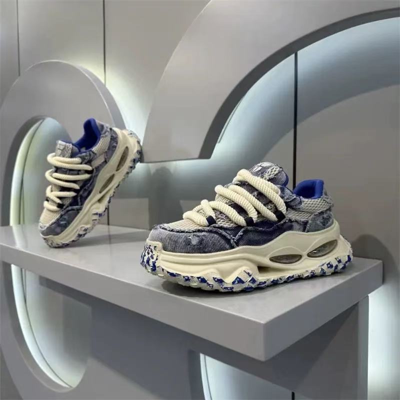 Casual men s shoes sneakers platform dad shoes 39