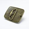 Men's Casual Skull Alloy Belt Buckle - Smooth, Stylish, 3.8cm