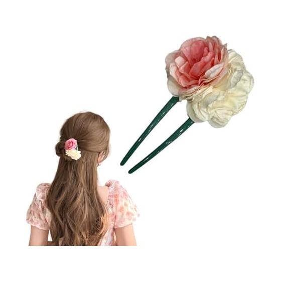 U-Pin Plastic Acetate U-Shaped Pin U-Shaped Comb Kanzashi Hairpin for Yukata, Shichi-Go-San, Coming of Age Ceremony, Hair Ornaments, Flowers, Hakama,
