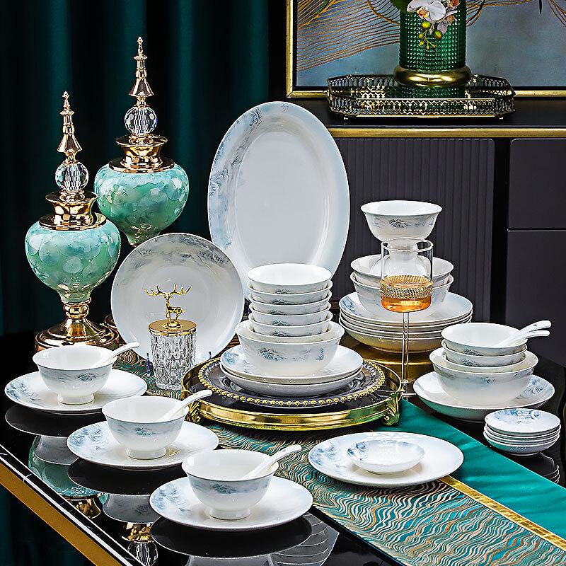 Jingdezhen Chinese Ceramic Dinnerware Gift Set