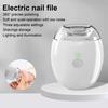 LED Işıklı Elektrikli Tırnak Makası Taşınabilir Çocuklar Yetişkinler Yaşlılar Çok Fonksiyonlu Tırnak Törpüsü Kesici Parlatıcı Otomatik Bebek Tırnak Makası