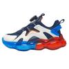 MQD Color Blocking Rotary Knob Versatile Fashion Mesh Sports Shoes for Girls