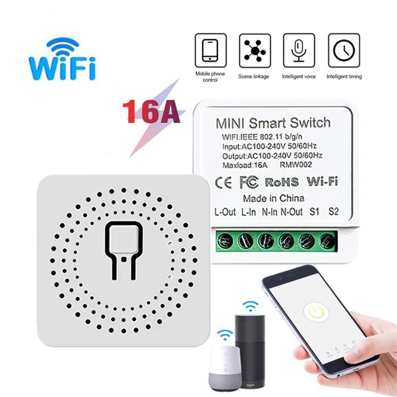 

16/20A Smart Wifi Switch Cozylife Wireless Switch APP Timer Voice Control Relay Module Work with Alexa Google Smart Home Breaker