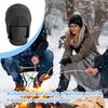Face Cover For Cold Weather Windproof Thermal Fleece Hood Full Outdoor Face Covering For Women Men Winter Skiing Motorcycle
