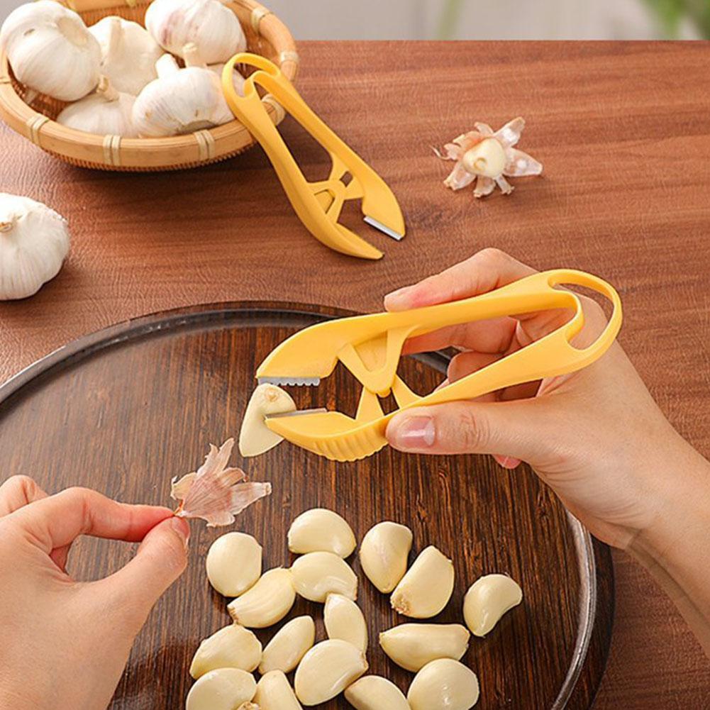 Manual Garlic Peeling Device Garlic Peeling Tool Household Garlic Peeling And Peeling Device Kitchen Accessories Tools 1/3/5PCS