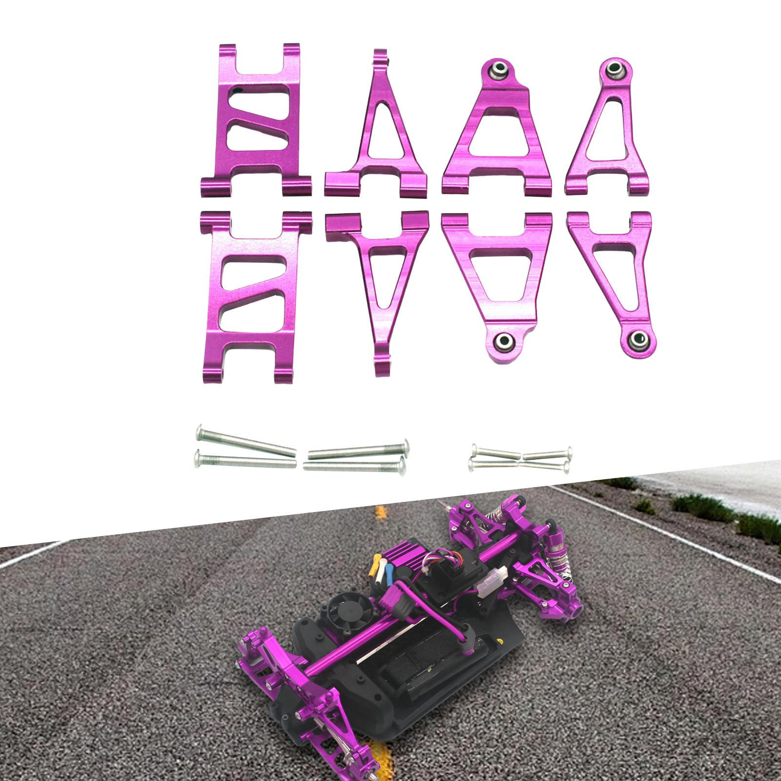 

1/14 RC Car Swing Arm Spare Parts Aluminum Alloy Sturdy Remote Control for 14301 Hobby Фіолетовий