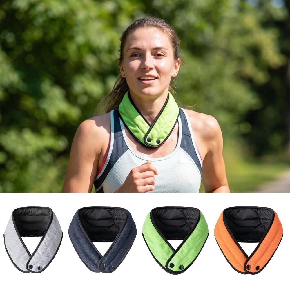 Neck Cooling Wrap Summer Sports Reusable Instant Lightweight Chill Ice Scarf Gym Running Golf Outdoor Activities Heat Prevention