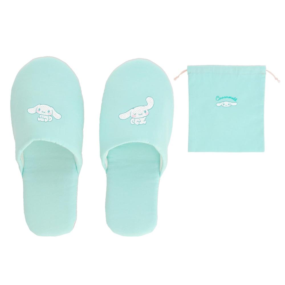 Marushin Portable Slippers Sanrio Cinnamoroll Going Out Light Blue 3785008400
