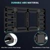 Front Bumper License Plate Bracket Holder for Toyota 2000-2025 RAV4 Corolla Camry Hybrid 4Runner Tundra Tacoma Car Plate Frame Mounting Kit