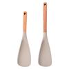 Japanese   Wooden Handle Silicone Shovel Spoon Multifunctional Food Supplement Shovel