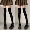 Autumn Winter Women'S Stockings Girls Black White Jk Lolita Long Tight Socks Vertical Stripes Cotton Over Knee Thigh High Socks