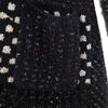 Desigual Long Sleeve Lame Long Knit Cardigan S Black Series Women Used