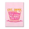 Pink Strawberry Lemon Card Cocktails Drink Posters Retro Canvas Painting Living Room Corridor Wall Art Picture Kitchen Bar Decor