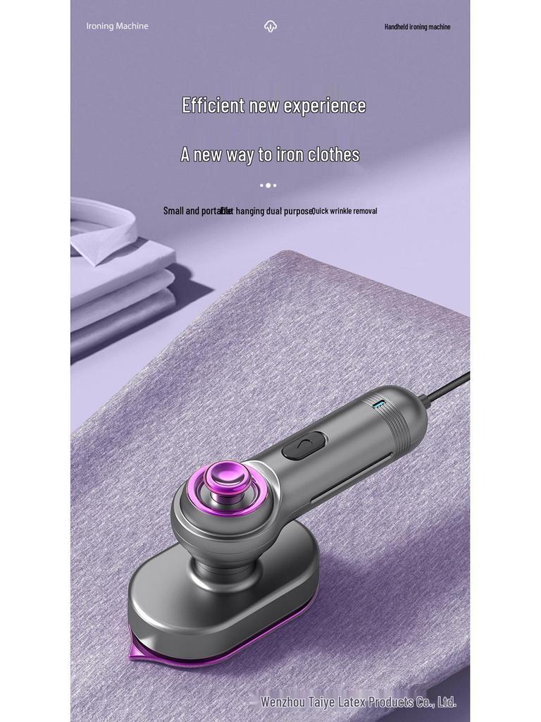 Handheld Dual-Use Wet/Dry Garment Steamer & Rotary Ironing Machine
