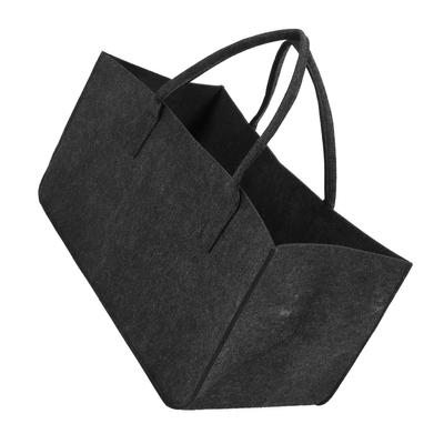 Felt Storage Baskets Foldable Hand Made Rectangular Storage Bag for Car Travel Shopping Clothing Organization
