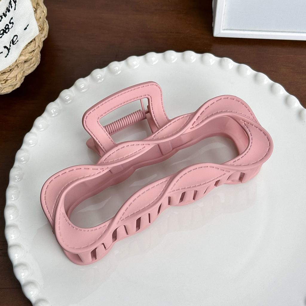 Korean Style Versatile Wave Line Hair Claw Clip For Women Ideal For Daily Needs Fashion