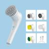 Handheld Electric Cleaning Brush Cordless Spin Scrubbe With 5 Replaceable Brush Heads USB Rechargeable 360°Power Scrubbe
