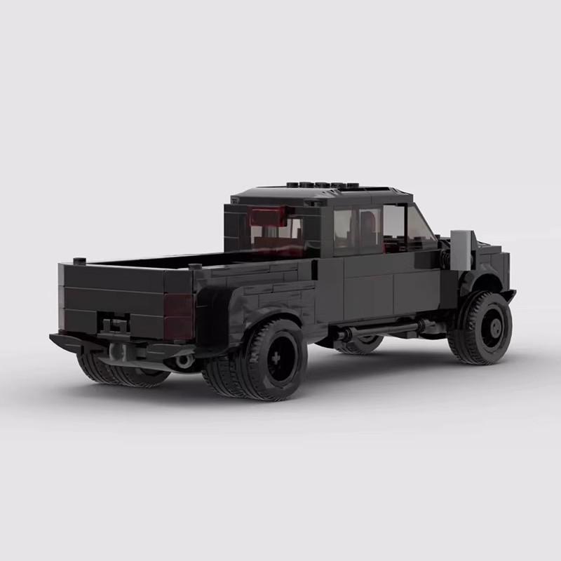 Black F450 Heavy Duty Supercar Assembly Stitching Building Block Model 405 Parts Kids Birthday Building Block Toys Gifts