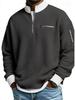 Men's American Style European Trend Waffle Knit Zipper Hoodie, Long Sleeve, Fashion Casual, 2025.