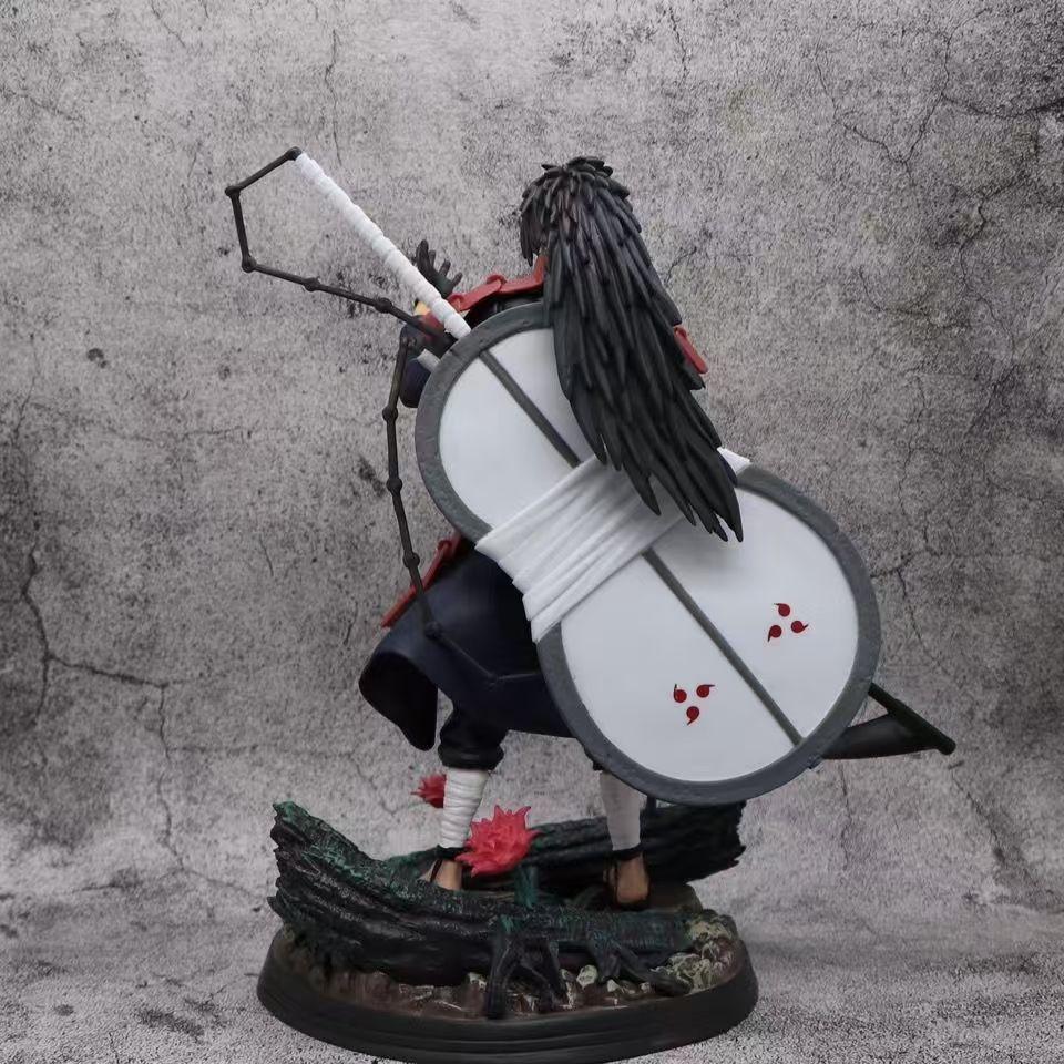 Anime Naruto Uchiha Madara Akatsuki Figure PVC Statue Collectible Action Figure Model Toys Doll Decorative Gift