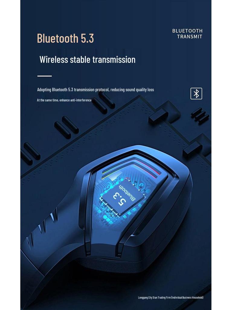 2.4G Bluetooth Wireless Over-Ear Gaming Headset with Microphone for PCs, Tablets, and Mobile Phones