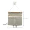Foldable Wall Mounted Storage Bag Hanging Pocket Behind Door Bedsides Waterproof Wardrobes Storage Pouches top sale