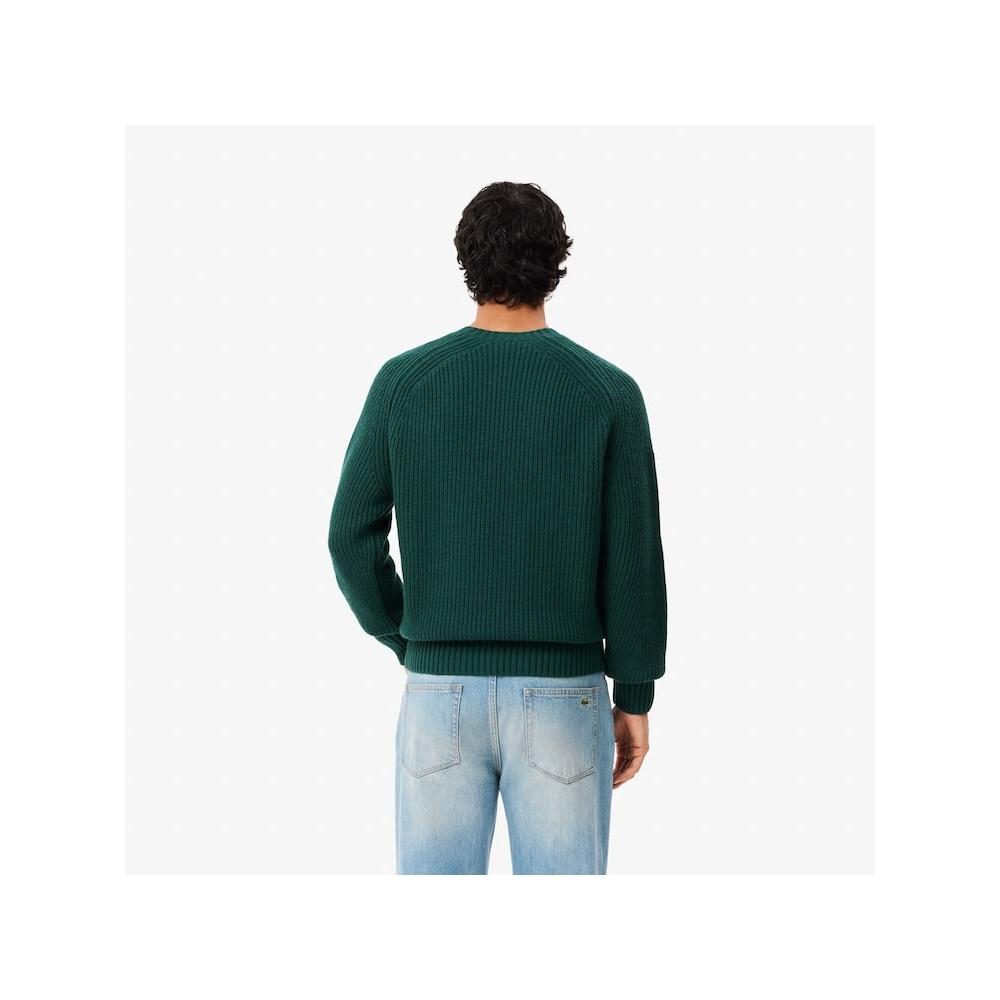 LacoSte Men S Rib tiSSue Wool Pullover Ah3142 54n Yzp q2nAh3142 54nYzp