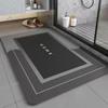 Bathroom Absorbent Floor Mat, Anti Slip Diatomaceous Mud Foot Mat, Quick Drying Toilet, Anti Fall Toilet Door Mat, Foot Mat