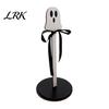 Solid Wood Standing Rack Halloween Paper Towel Roll Holder, Ghost/Pumpkin/Witch's Hat/Bat Decor, Fall Seasonal Kitchen Storage Durable Reel