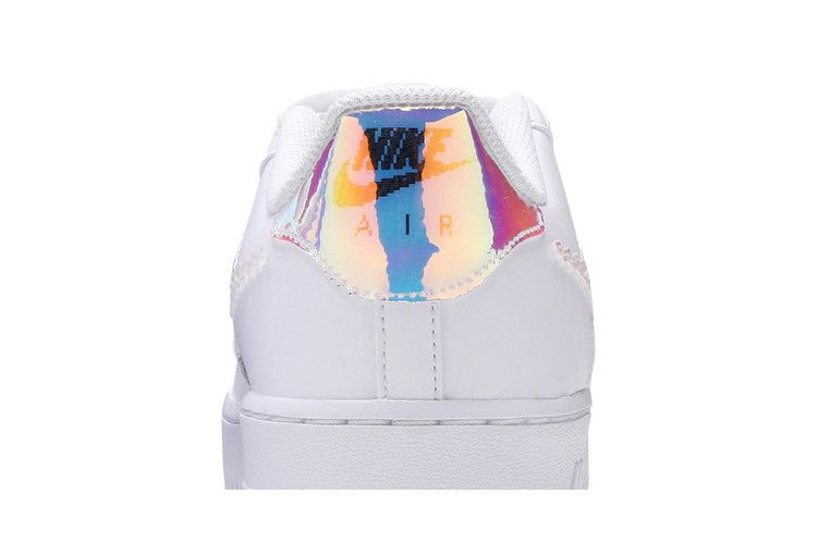 Kids' Sneakers Nike Air Force 1 LV8 Digital Swoosh (GS) White/Multi-Color/Black