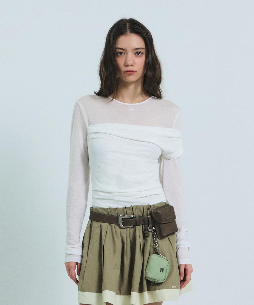 GROVE Shade Layered T-Shirt (White)