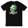 T-Shirt Niedliches Dinosaurier In Der PoolpartyWird In Neuem Fenster Oder Tab Geöffnet