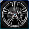 4Pcs 60MM Car Wheel Center Hub Cap Car Accessories For BMW M Performance 1 3 5 7 Series M3 M4 M5 M6 X1 X3 X5 X6 X7 E30 E34 E36 E39 E4