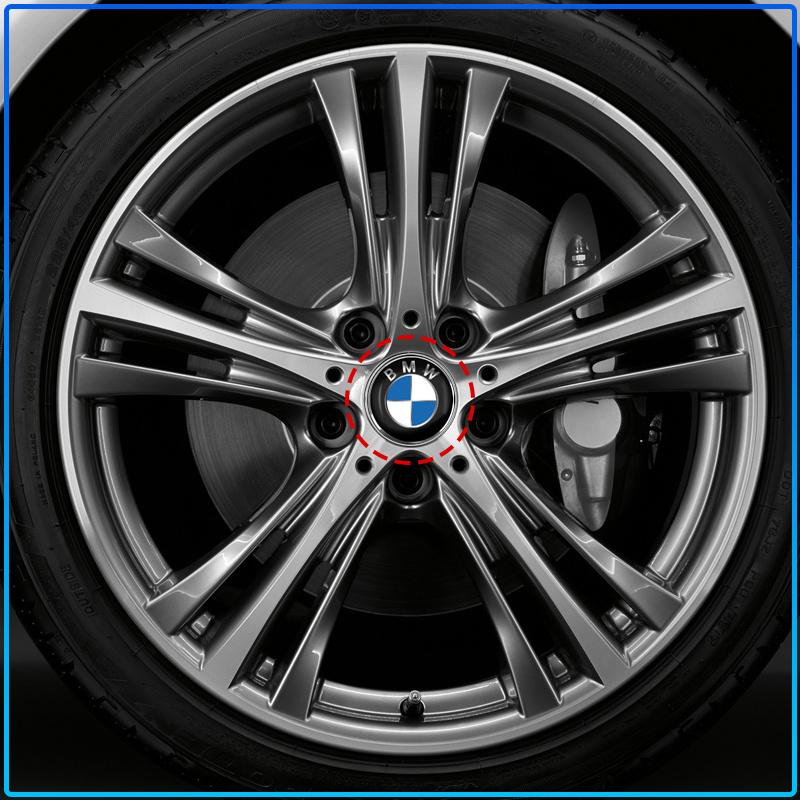 4Pcs 60MM Car Wheel Center Hub Cap Car Accessories For BMW M Performance 1 3 5 7 Series M3 M4 M5 M6 X1 X3 X5 X6 X7 E30 E34 E36 E39 E4