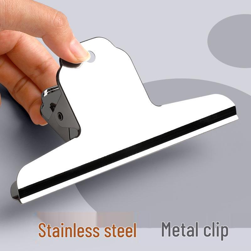 Stainless Steel Multifunctional Butterfly Clip for Drawing Boards and Files