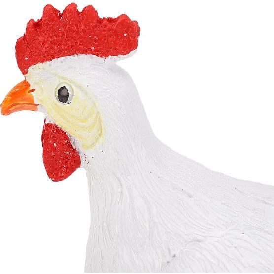 Chicken Egg Lamp, 3D Hen Laying Egg Lamp Funny Resin Lifelike Chicken Night Light Decorative Animal Table Lamp, Decoration for Home, Bedroom, Study