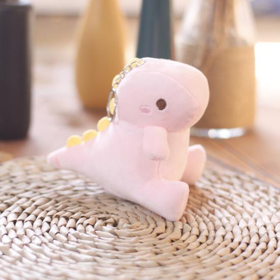 12cm Fashion Pendant Decoration Dinosaur Doll Multi-use Keychain
