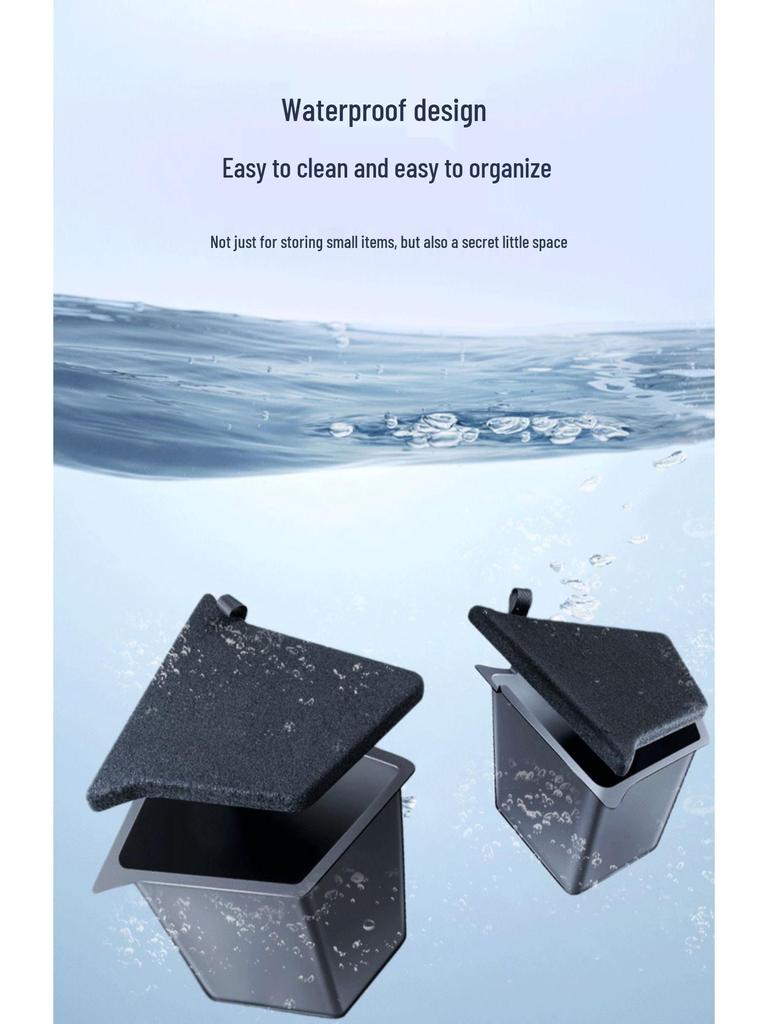 Passend für Tesla Model Y/3 Refresh Kofferraum Seitenaufbewahrungsbox & Seitentaschen Zubehör.