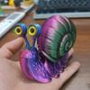 6Cm10Cm Colorful Snail Figure Animal Model Desktop Decoration Articulated Figure Ornament Funny Doll Toy Gift